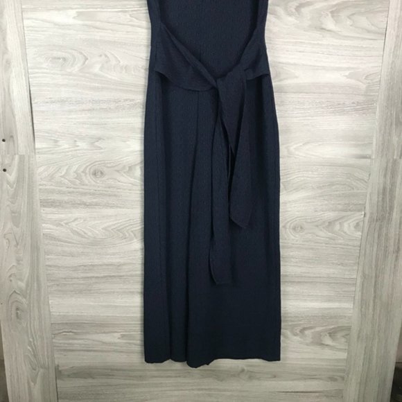 ASTR Tie Waist Crop Jumpsuit - Picture 2 of 4